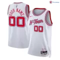 Men's Houston Rockets Custom White Swingman Jersey 2023/24 - City Edition - thejerseys