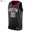 Men's Houston Rockets Custom Black Swingman Jersey - Statement Edition - thejerseys