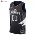 Men's Los Angeles Clippers Custom Black Swingman Jersey 2022/23 - Statement Edition - thejerseys