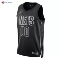 Men's Brooklyn Nets Custom Black Swingman Jersey 2022/23 - Statement Edition - thejerseys