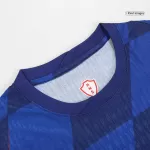 Croatia Away Soccer Jersey Euro 2024 - Player Version - thejerseys