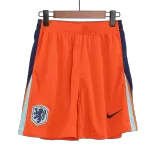 Netherlands Home Soccer Shorts Euro 2024 - thejerseys
