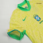 [Super Quailty] Men's Brazil Home Jersey Full Kit Copa América 2024 - thejerseys