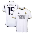 Real Madrid A POR LA #15 Home Soccer Jersey 2023/24 - Player Version - thejerseys