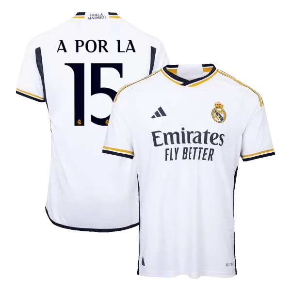 Real Madrid A POR LA #15 Home Match Jersey 2023/24 - thejerseys