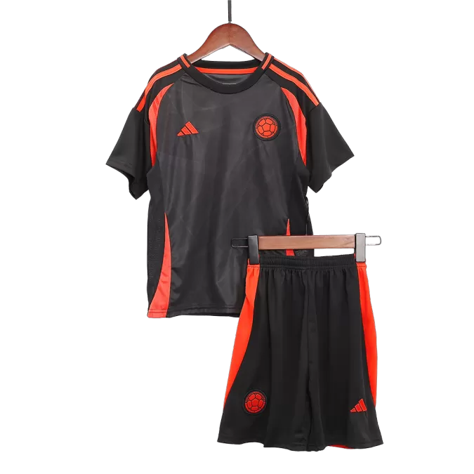 Kid's Colombia Away Jerseys Kit(Jersey+Shorts) Copa América 2024 - thejerseys