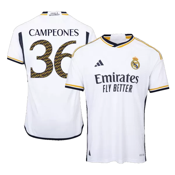 Real Madrid CAMPEONES #36 Home Match Jersey 2023/24 - thejerseys