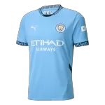 [Super Quailty] Men's Manchester City DE BRUYNE #17 Home Soccer Jersey 2024/25 - thejerseys