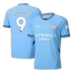 [Super Quailty] Men's Manchester City HAALAND #9 Home Soccer Jersey 2024/25 - thejerseys