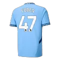 Men's Manchester City FODEN #47 Home Soccer Jersey 2024/25 - thejerseys