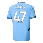 [Super Quailty] Men's Manchester City FODEN #47 Home Soccer Jersey 2024/25 - thejerseys