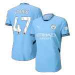 Manchester City FODEN #47 Home Soccer Jersey 2024/25 - Player Version - thejerseys