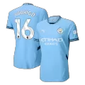 Manchester City RODRIGO #16 Home Soccer Jersey 2024/25 - Player Version - thejerseys
