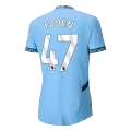Manchester City FODEN #47 Home Soccer Jersey 2024/25 - Player Version - thejerseys