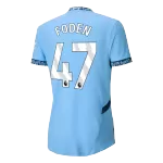 Manchester City FODEN #47 Home Match Jersey 2024/25 - thejerseys