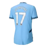 Manchester City DE BRUYNE #17 Home Match Jersey 2024/25 - thejerseys