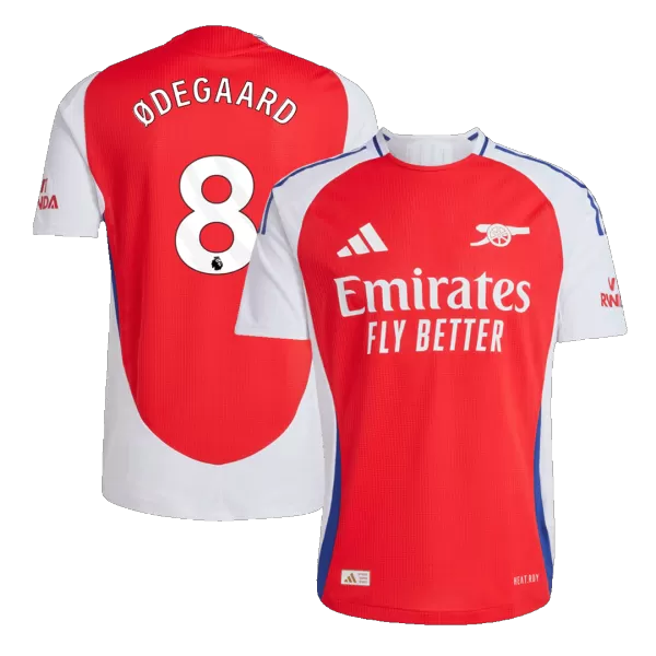 Arsenal ØDEGAARD #8 Home Soccer Jersey 2024/25 - Player Version - thejerseys