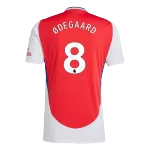 [Super Quailty] Men's Arsenal ØDEGAARD #8 Home Soccer Jersey 2024/25 - thejerseys