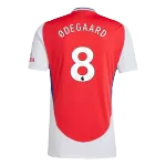 [Super Quality] Men's Arsenal ØDEGAARD #8 Home Soccer Jersey 2024/25 - thejerseys