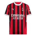 Men's AC Milan THEO #19 Home Soccer Jersey 2024/25 - thejerseys