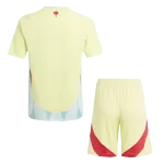 Kid's Spain Away Jerseys Kit(Jersey+Shorts) Euro 2024 - thejerseys