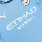 Manchester City Home Soccer Jersey 2024/25 - Player Version - thejerseys