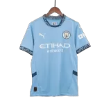 Manchester City RODRIGO #16 Home Soccer Jersey 2024/25 UCL - Player Version - thejerseys