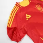 Spain WILLIAMS JR. #17 Home Soccer Jersey Euro 2024 - Player Version - thejerseys