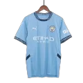Men's Manchester City DE BRUYNE #17 Home Soccer Jersey 2024/25 UCL - thejerseys