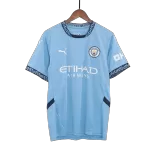 [Super Quailty] Men's Manchester City DE BRUYNE #17 Home Soccer Jersey 2024/25 UCL - thejerseys
