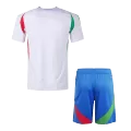Men's Italy Away Jersey (Jersey+Shorts) Kit Euro 2024 - thejerseys