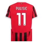 Men's AC Milan PULISIC #11 Home Soccer Jersey 2024/25 - thejerseys