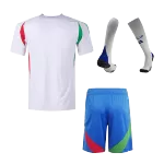 [Super Quailty] Men's Italy Away Jersey Full Kit Euro 2024 - thejerseys