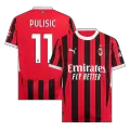 Men's AC Milan PULISIC #11 Home Soccer Jersey 2024/25 - thejerseys