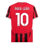 Men's AC Milan RAFA LEÃO #10 Home Soccer Jersey 2024/25 - thejerseys