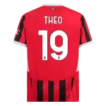 Men's AC Milan THEO #19 Home Soccer Jersey 2024/25 - thejerseys