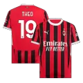 Men's AC Milan THEO #19 Home Soccer Jersey 2024/25 - thejerseys