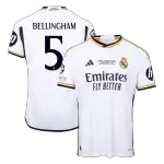 Real Madrid BELLINGHAM #5 Home Match Jersey 2023/24 - UCL FINAL - thejerseys