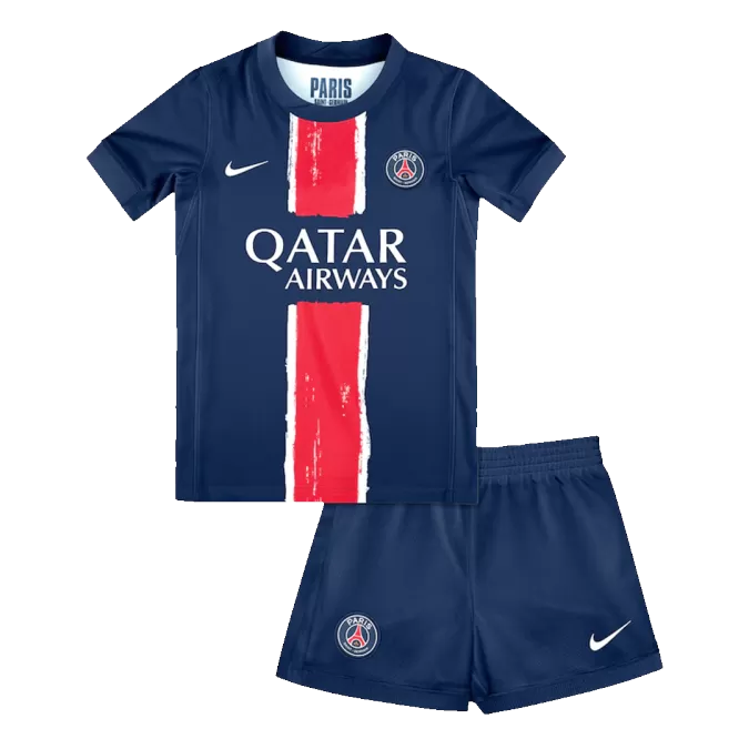 Kid's PSG Home Jerseys Kit(Jersey+Shorts) 2024/25 - thejerseys
