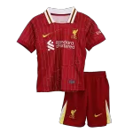 Kid's Liverpool Home Jerseys Kit(Jersey+Shorts) 2024/25 - thejerseys