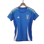 Women's Italy Home Soccer Jersey Euro 2024 - thejerseys