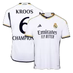 Real Madrid KROOS #6 Home Match Jersey 2023/24 -  CHAMPIONS - thejerseys