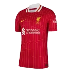 Liverpool Home Soccer Jersey 2024/25 - Player Version - thejerseys