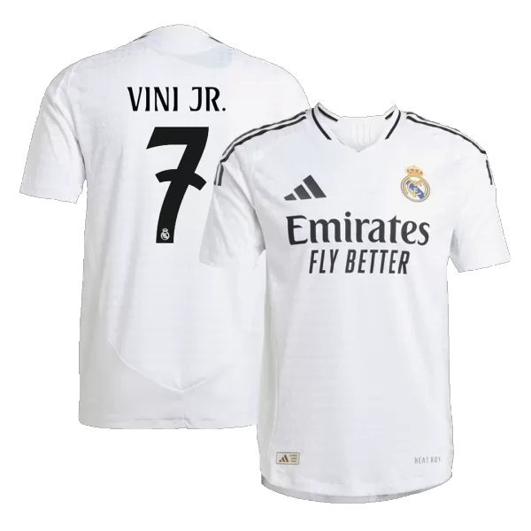 [Super Quality] Real Madrid VINI JR. #7 Home Soccer Jersey 2024/25 - Player Version - thejerseys