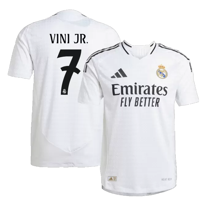 Real Madrid VINI JR. #7 Home Soccer Jersey 2024/25 - Player Version - thejerseys
