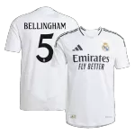 Real Madrid BELLINGHAM #5 Home Soccer Jersey 2024/25 - Player Version - thejerseys