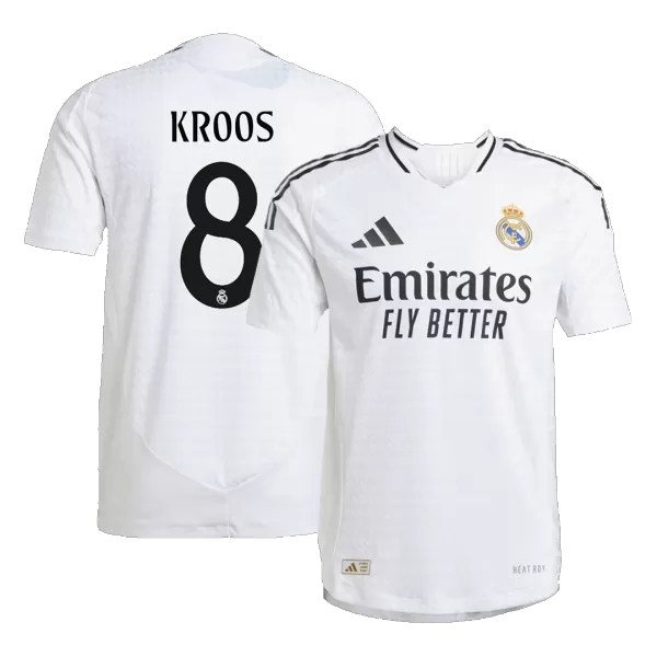 Real Madrid KROOS #8 Home Soccer Jersey 2024/25 - Player Version - thejerseys