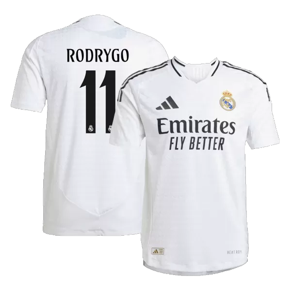 [Super Quality] Real Madrid RODRYGO #11 Home Soccer Jersey 2024/25 - Player Version - thejerseys