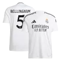 Men's Real Madrid BELLINGHAM #5 Home Soccer Jersey 2024/25 - thejerseys