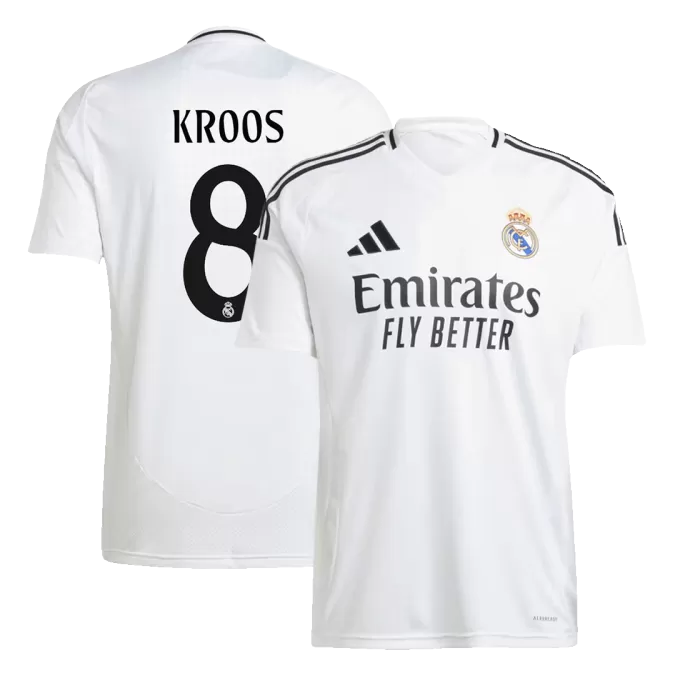 Men's Real Madrid KROOS #8 Home Soccer Jersey 2024/25 - thejerseys